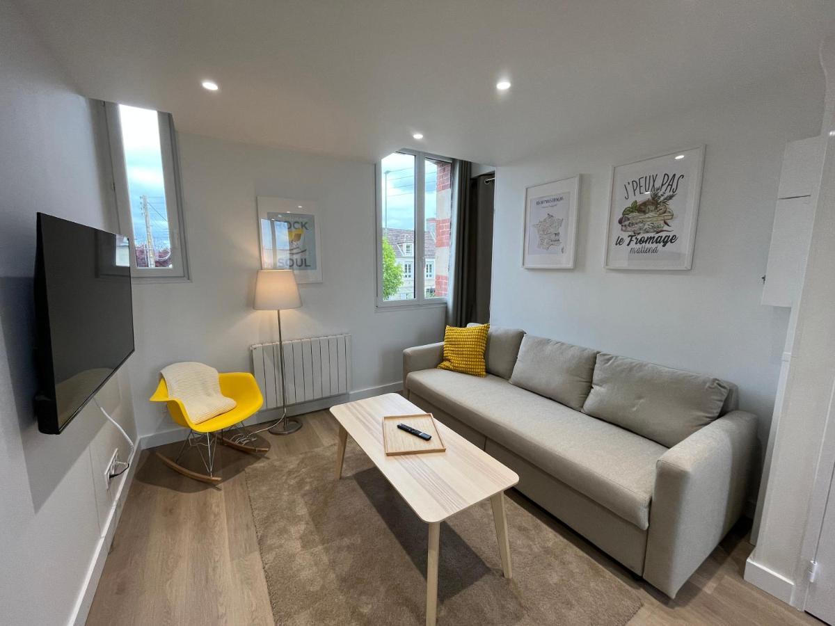Joli Appartement Chez Dam Caen Exterior foto